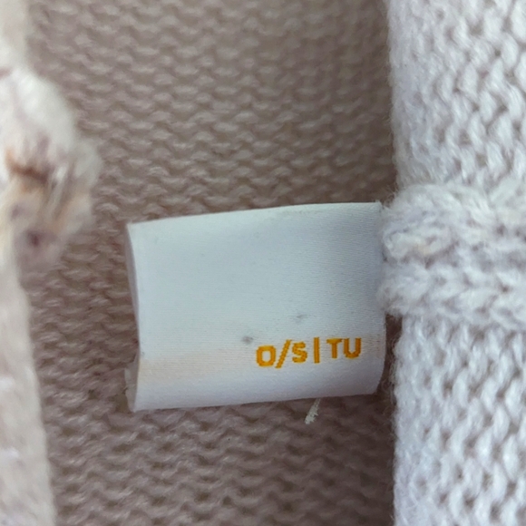 Lole Inverness Light Lilac Knit Mock Neck Poncho, One Size Fits All - Picture 2 of 8